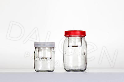 GLASS CONSOL JAR IN A JAR