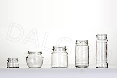 GLASS JAM JARS - NO LIDS