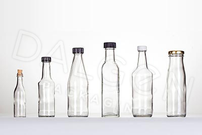 GLASS SAUCE BOTTLE - LIDS