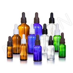 18mm Glass Bottles Including Pipette